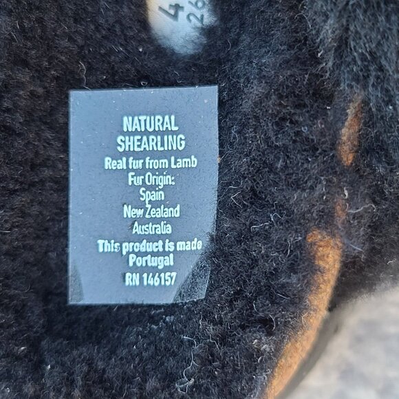 Birkenstock Papillio Arizona Big Buckle Shearling Sandal Black US 6 EU 37 NWOB - Picture 8 of 8